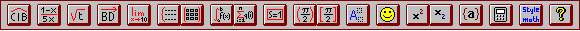 aMath toolbar